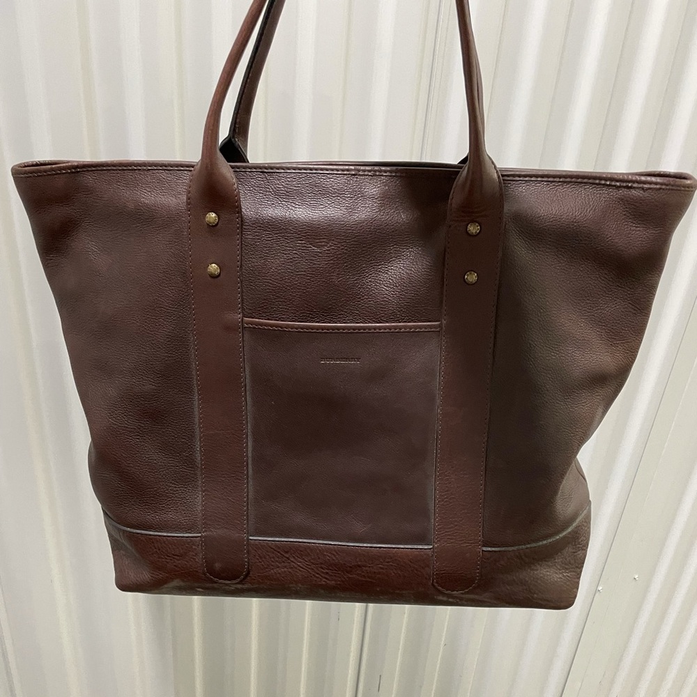 Burberry Leather Tote Bag